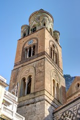 Fototapeta premium Cathédrale d'Amalfi en Italie du sud