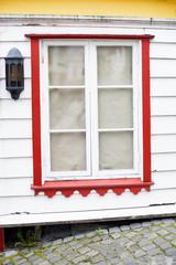Obraz premium Ventana roja