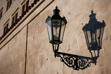 Fototapeta na wymiar Prague Lamp
