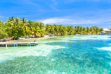 Belize, a tropical paradise in Central America.