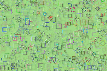 Shape pattern, wallpaper or texture background. Geometric, drawing, illustration & messy.