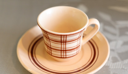 Empty cup