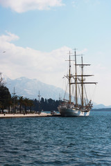 Fototapeta na wymiar Porto Montenegro . Bay of Kotor, Tivat, Montenegro
