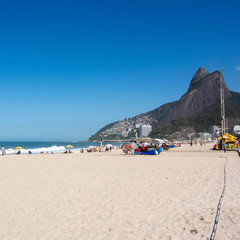 Fototapeta na wymiar Ipanema Beach, Rio de Janeiro 