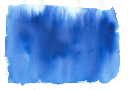 Blaue Waschung