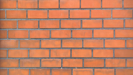 Red brick wall