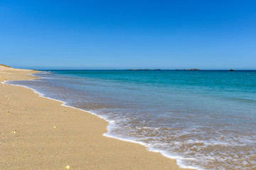 sand beach water blue