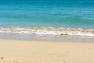 sand beach water blue