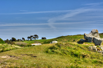 herm coast in spring