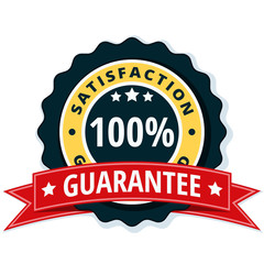 100% Satisfaction Guaranteed illustration