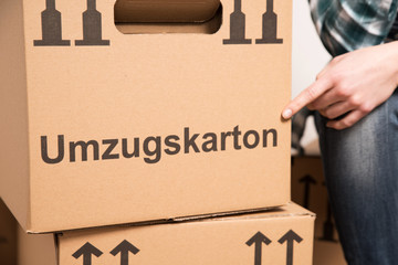 Umzug, Umzugskarton