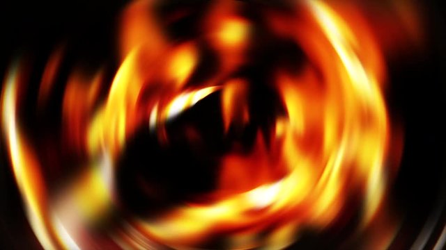 C&iacute;rculos de fuego con efecto de movimientos.