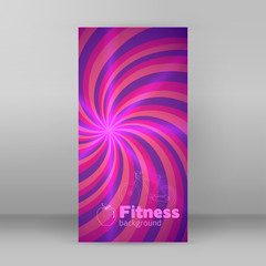 flyer design elements background template fitness health plan training03