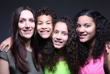 Fototapeta premium Happy family