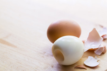 Preserved Egg, grilled eggs.