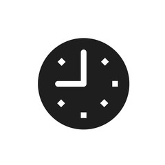 Modern time symbol. Watch Icon. clock vector