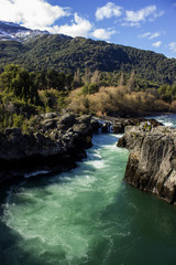 Futaleufu River, Patagonia, Chile.