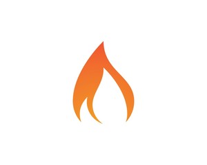 Fire flame Logo Template