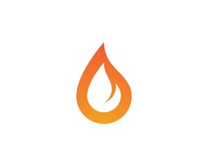 Fire flame Logo Template