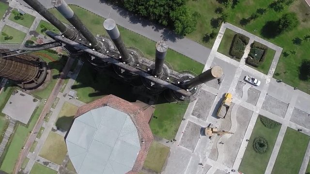 Aerial shots of Monterrey Mexico 