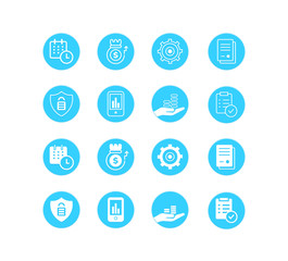 Set of icons/Finance