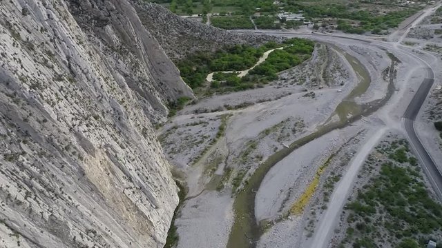 Aerial shots of Monterrey Mexico 