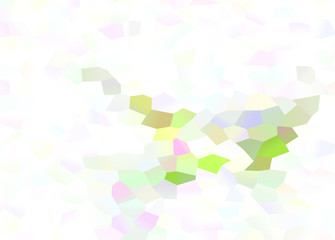 Abstract  spectacular low poly beautiful floral mosaic background.