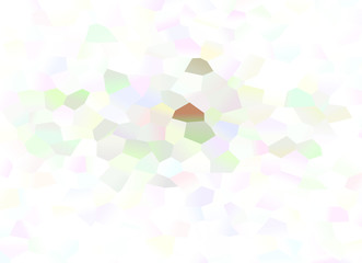 Abstract  spectacular low poly beautiful floral mosaic background.