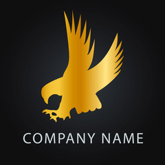 Eagle Logo - Gold