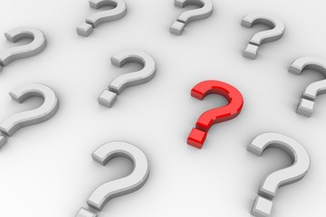 Question mark background