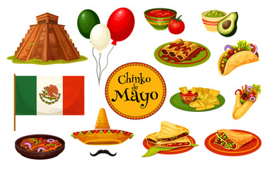 Cinco de Mayo mexican holiday traditional symbol