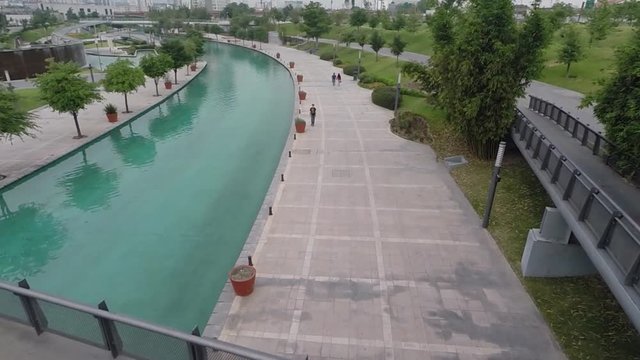 Aerial shots of Monterrey Mexico 