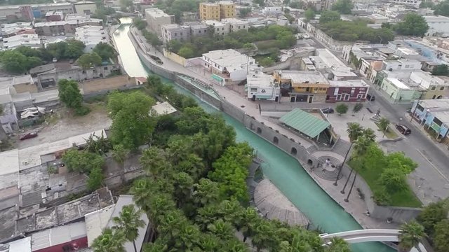 Aerial shots of Monterrey Mexico 