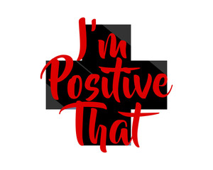 positive icon script typography typographic creative writing text image 3