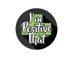 positive icon script typography typographic creative writing text image 2