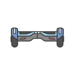 Illustration of hover board