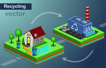 Vector isometric icon