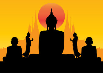 Buddha and Buddhism in Thailand Temple, Vesak Day