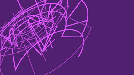 Abstract vector lines