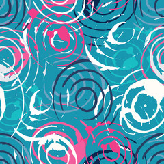 colored abstract seamless pattern in graffiti style. Quality vector illustration for your design