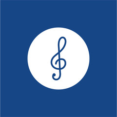 Music Note Icon Vector Template Design