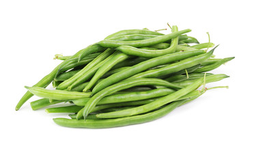 Green bean  isolated
