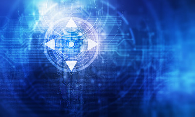 Technology communication concept