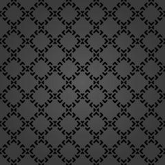 Geometric abstract vector pattern. Geometric modern dark ornament. Seamless modern background