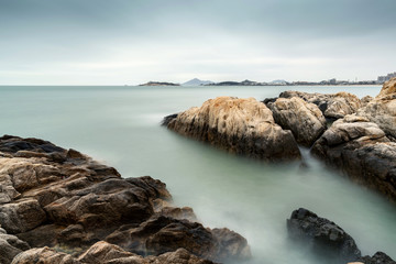 Obraz premium Rock and sea