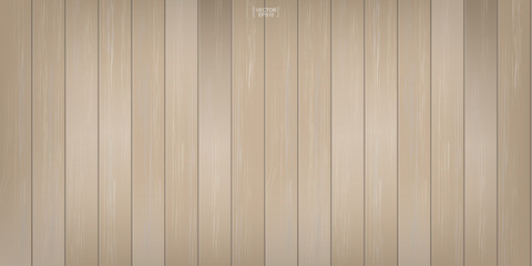 Brown wood pattern and texture background. Vector illustration.