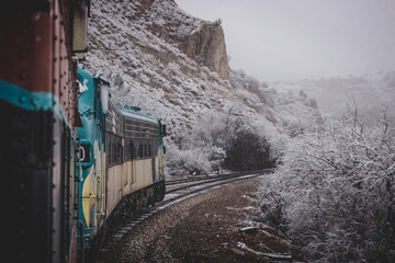 Snowy Verde Canyon Railroad