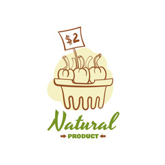 Natural Product Badge Design