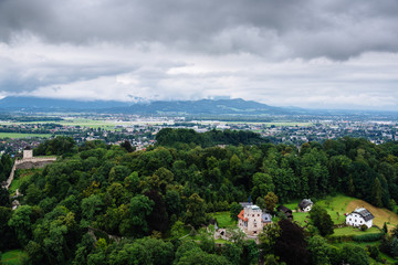 Fototapeta na wymiar Cityscape of Salzburg