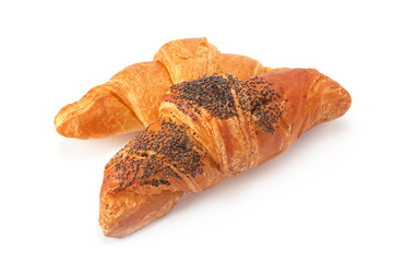 Freshly baked croissants.
